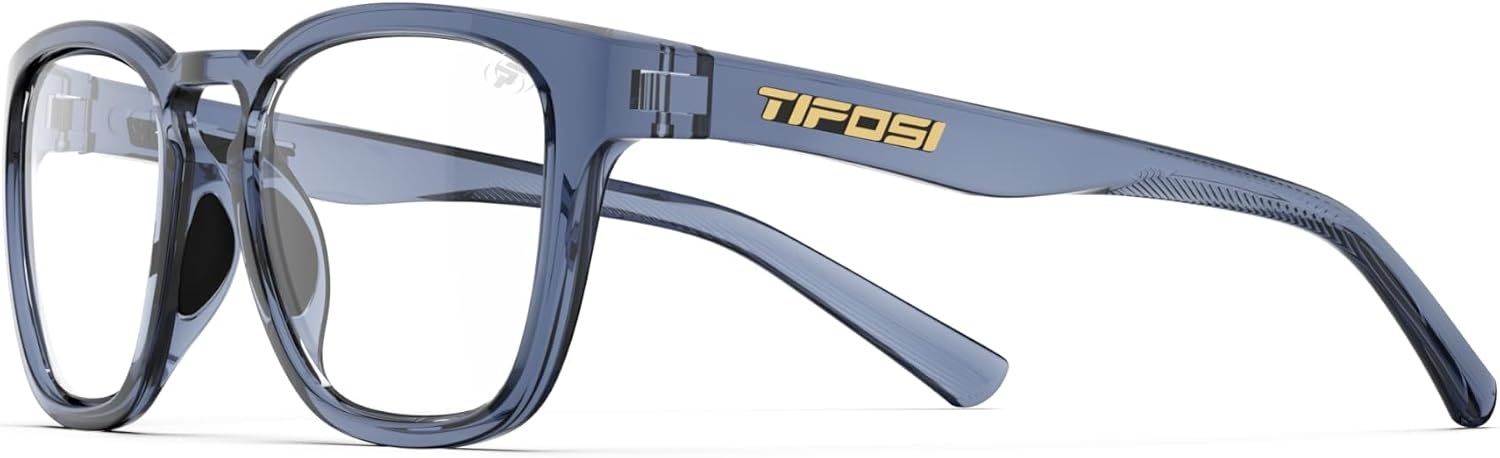 Tifosi Optics Smirk Reader Glasses (Crystal Denim, 2.0, x)