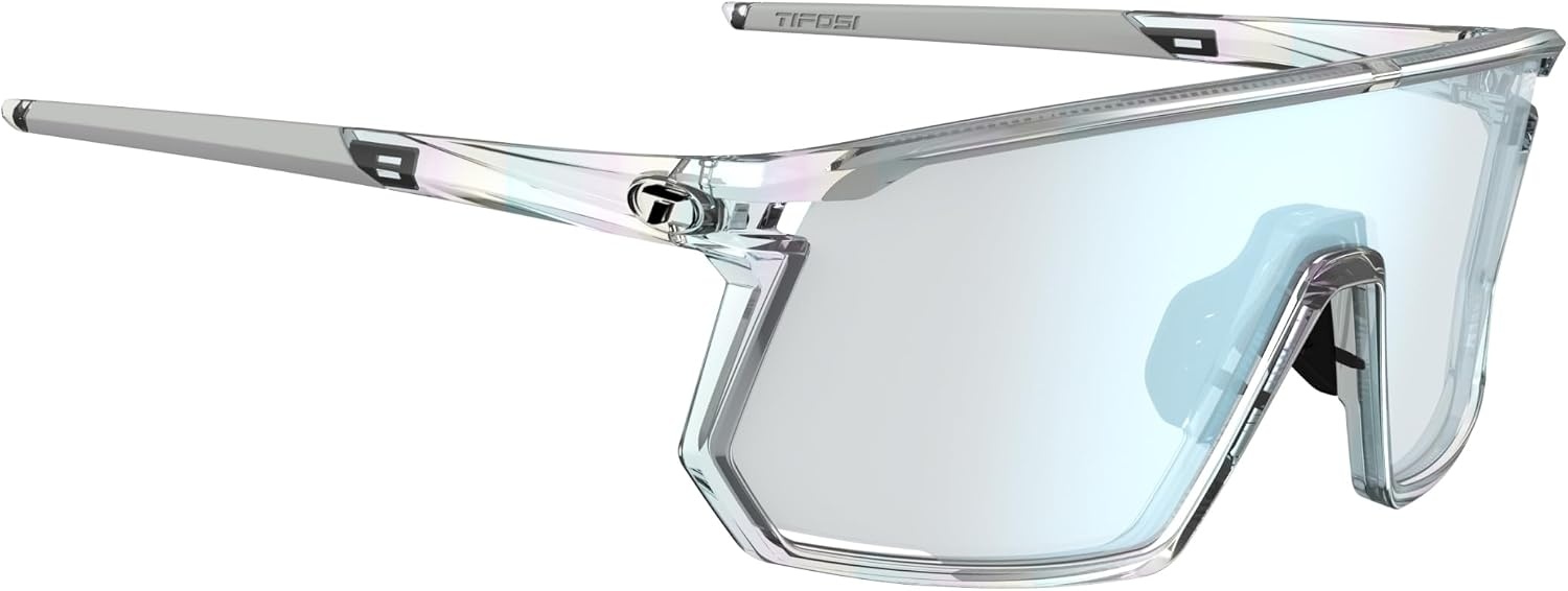 Tifosi Moab Full Frame Cycling Sunglasses – Baseball, Pickleball(Mist (Clarion Blue Fototec))
