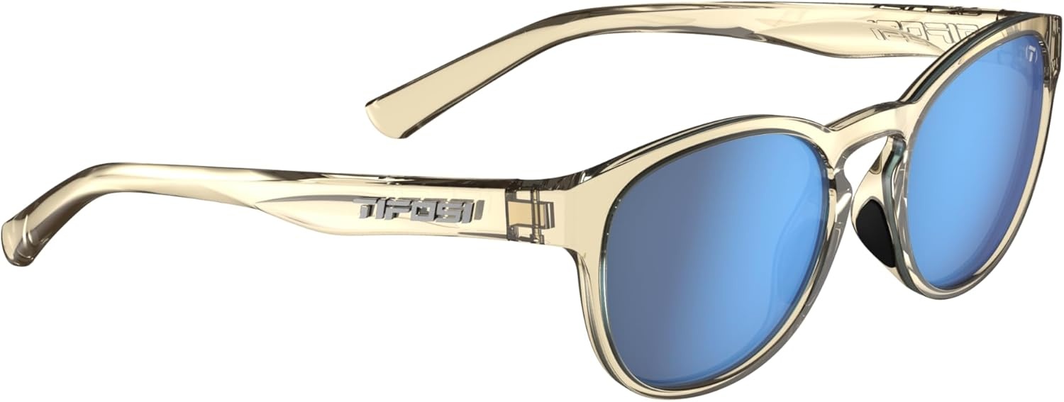 Tifosi Optics Svago Sunglasses(Golden Ray (Sky Blue Mirror Lens))