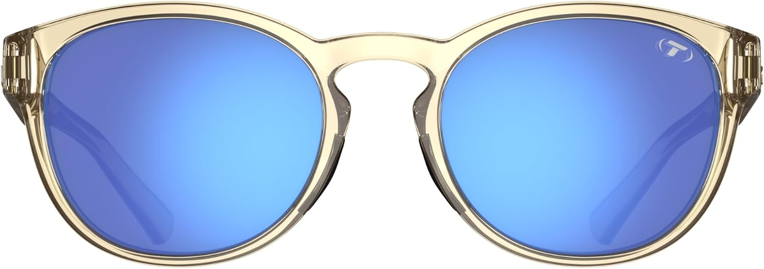Tifosi Optics Svago Sunglasses(Golden Ray (Sky Blue Mirror Lens))