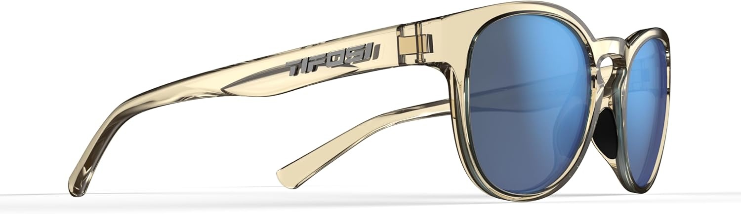 Tifosi Optics Svago Sunglasses(Golden Ray (Sky Blue Mirror Lens))