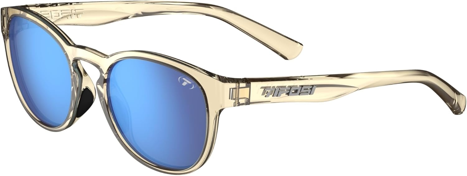 Tifosi Optics Svago Sunglasses(Golden Ray (Sky Blue Mirror Lens))