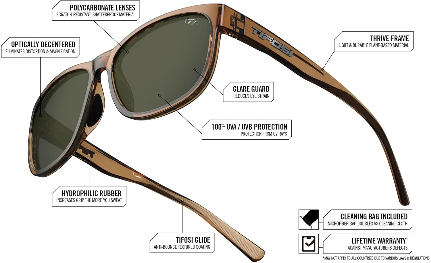 Tifosi Optics Swank XL Sunglasses(Pink Tortoise/Smoke Lens With Rose Mirror)