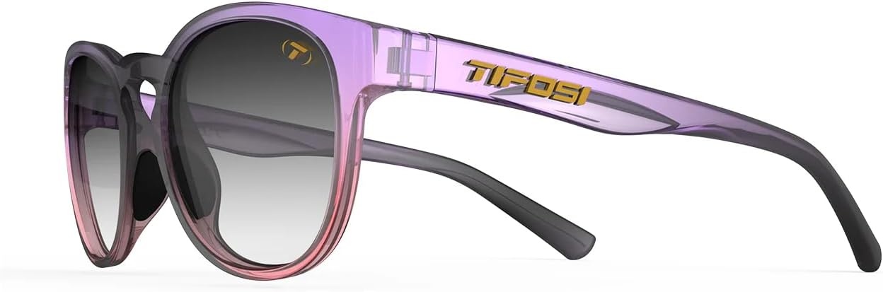Tifosi Optics Svago Sunglasses(Crystal Peach Blush (Smoke Gradient Lens))