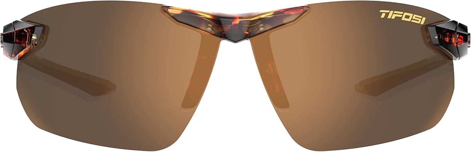 Tifosi Seek FC 2.0 Sport Sunglasses Men & Women – Ideal For Cycling, Golf, Hiking, Running, Tennis & Pickleball(Tortoise  Brown)