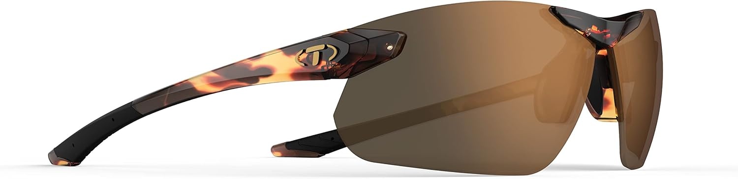Tifosi Seek FC 2.0 Sport Sunglasses Men & Women – Ideal For Cycling, Golf, Hiking, Running, Tennis & Pickleball(Tortoise  Brown)