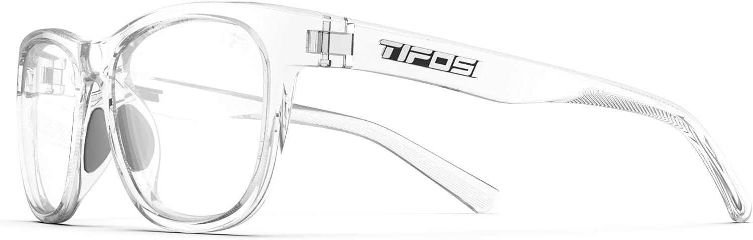 Tifosi Swank Reader Sunglasses – Built-In Bifocal Lens(Crystal Clear)