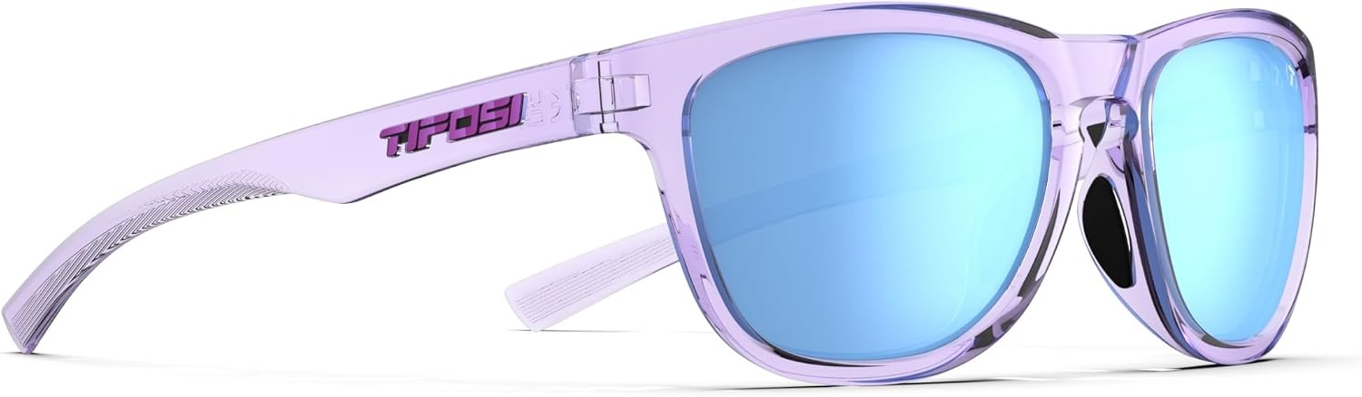 Tifosi Swank S Small-Fit Lifestyle Tangle Free Sunglasses(Crystal Purple (Sky Blue Mirror))
