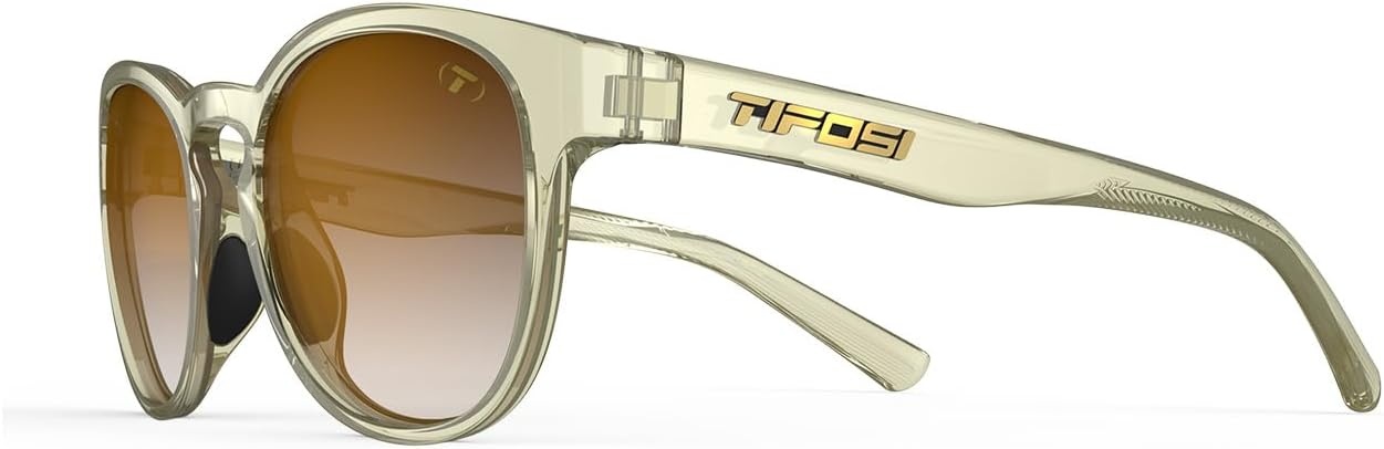 Tifosi Optics Svago Sunglasses(Crystal Champagne (Brown Gradient Lens))