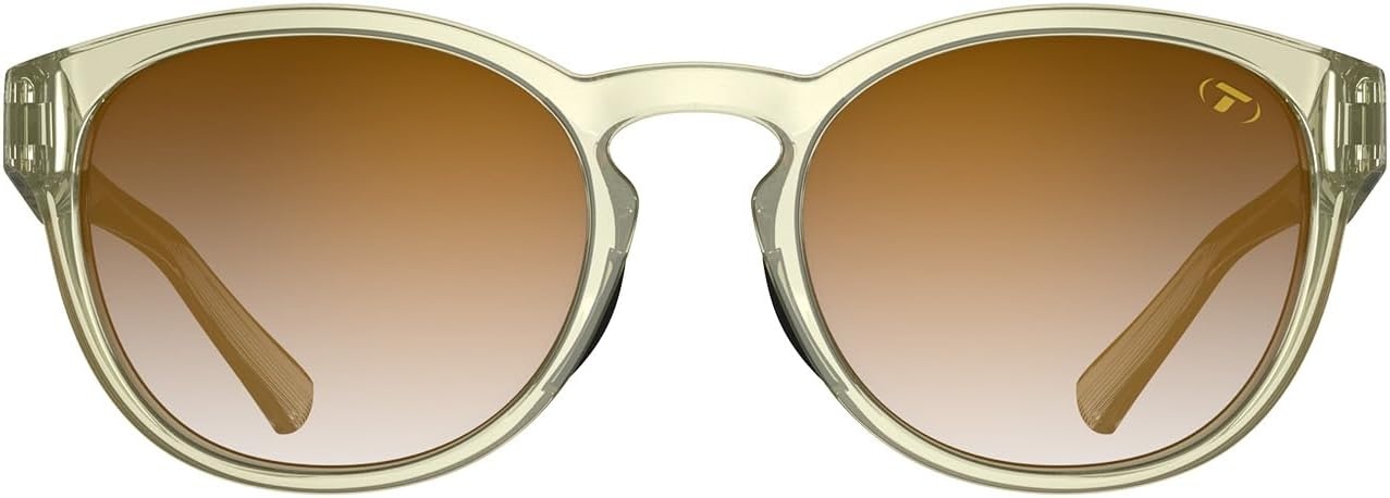 Tifosi Optics Svago Sunglasses(Crystal Champagne (Brown Gradient Lens))