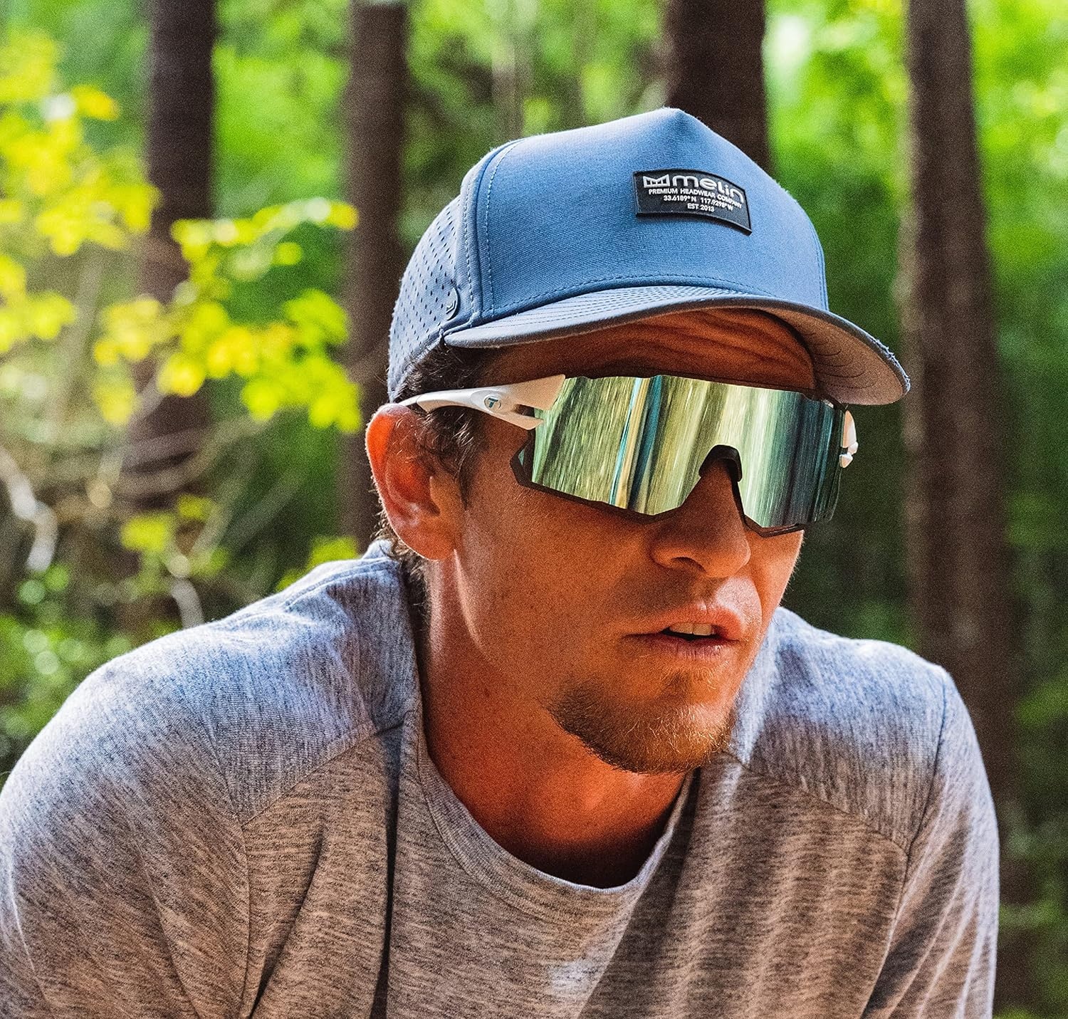 Tifosi Rail Race Cycling Sunglasses Men & Women Interchange Lens Options- Ideal For Cycling, Road, Gravel, MTB & Baseball(Matte White (Clarion Blue/Clear))