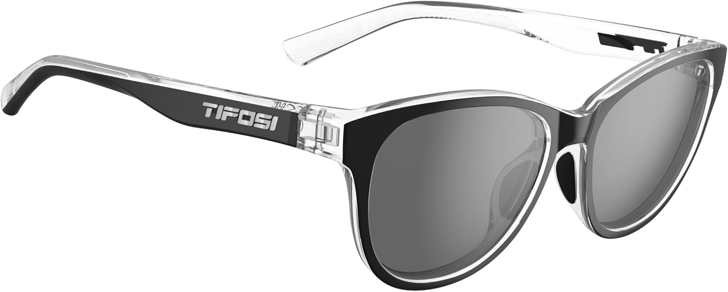 Tifosi Optics Stella Sunglasses(Onyx Clear (Smoke Polarized))