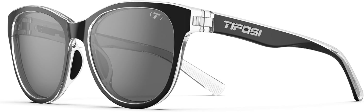 Tifosi Optics Stella Sunglasses(Onyx Clear (Smoke Polarized))