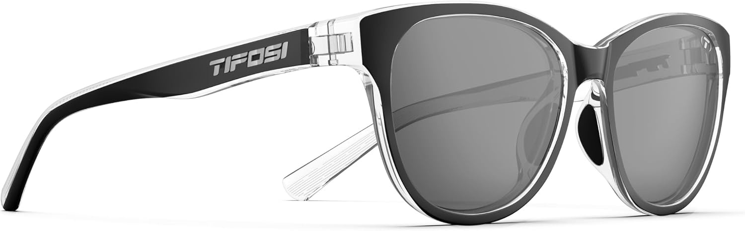 Tifosi Optics Stella Sunglasses(Onyx Clear (Smoke Polarized))