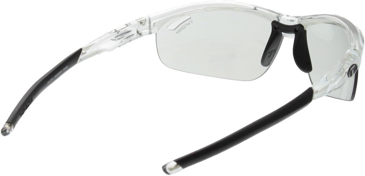 Tifosi Optics Veloce Photochromic Sunglasses Crystal Clear/Light Night, One Size