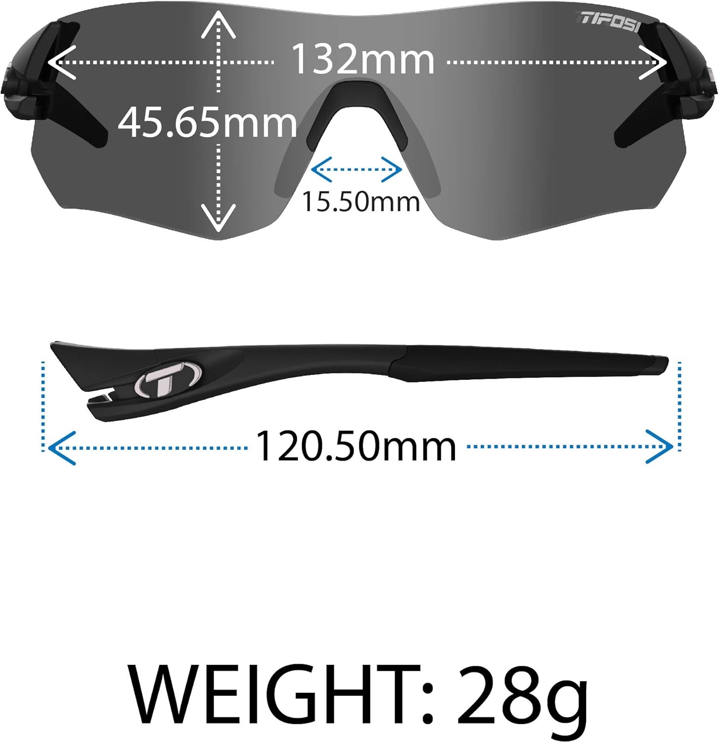 Tifosi Tsali Sport Sunglasses – Ideal For Cycling, Hiking, Running(Crystal Neon Green (Smoke/Ac Red/Clear))