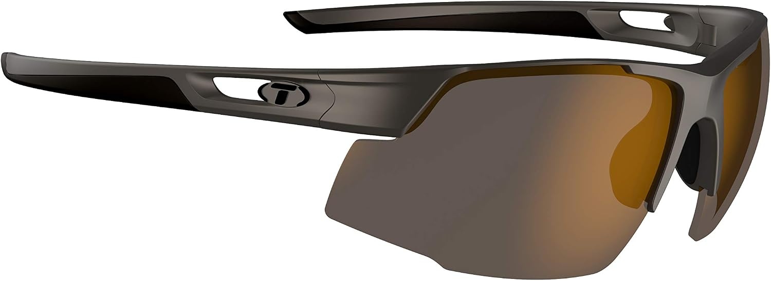 Tifosi Optics Centus Golf Sunglasses(Iron (Brown Lens))