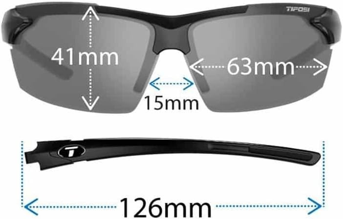 Tifosi Jet Sunglasses (Matte White/Smoke Red Lens)