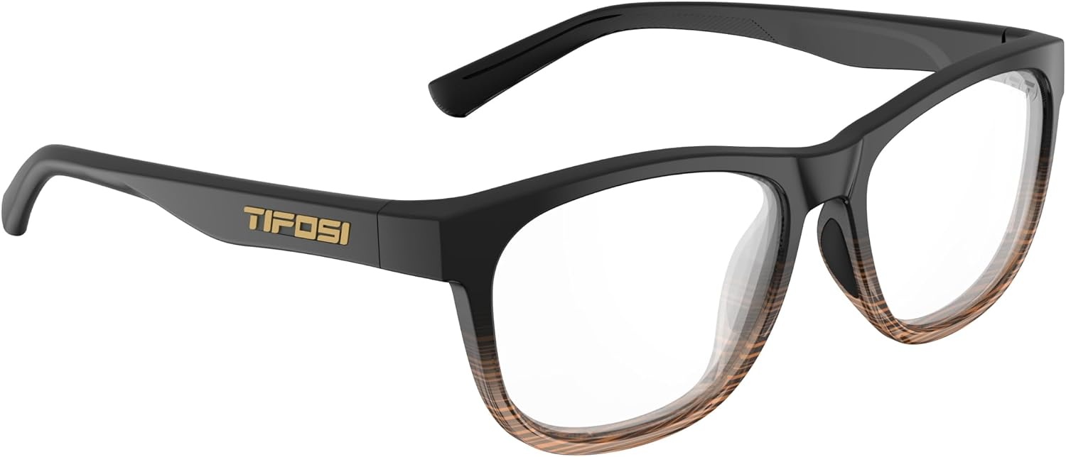 Tifosi Swank Reader Sunglasses – Built-In Bifocal Lens(Brown Fade)