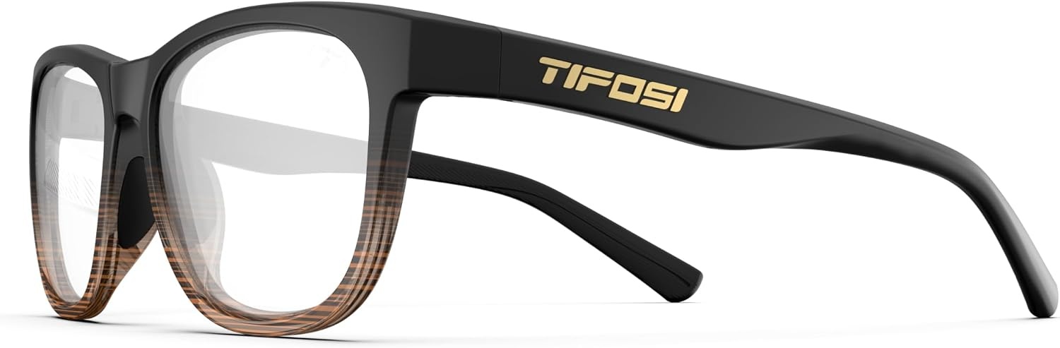Tifosi Swank Reader Sunglasses – Built-In Bifocal Lens(Brown Fade)