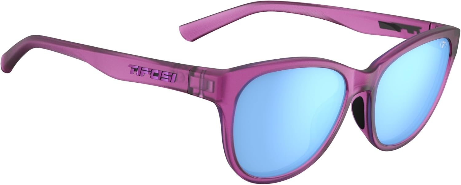 Tifosi Optics Stella Sunglasses(Plum Crazy (Sky Blue Mirror))