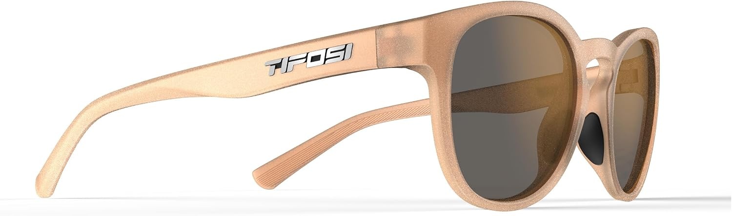 Tifosi Optics Svago Sunglasses(Satin Crystal Brown (Brown Lens))