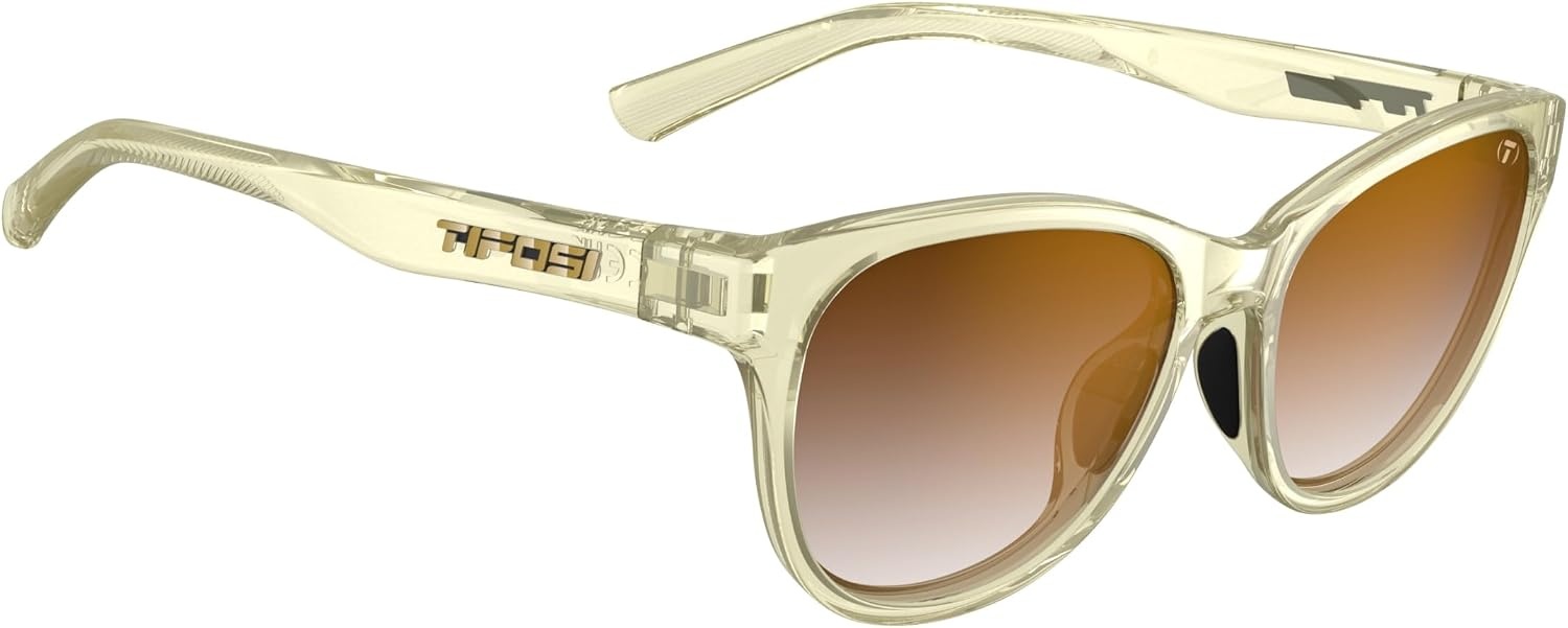 Tifosi Optics Stella Sunglasses(Crystal Champagne (Brown Gradient))
