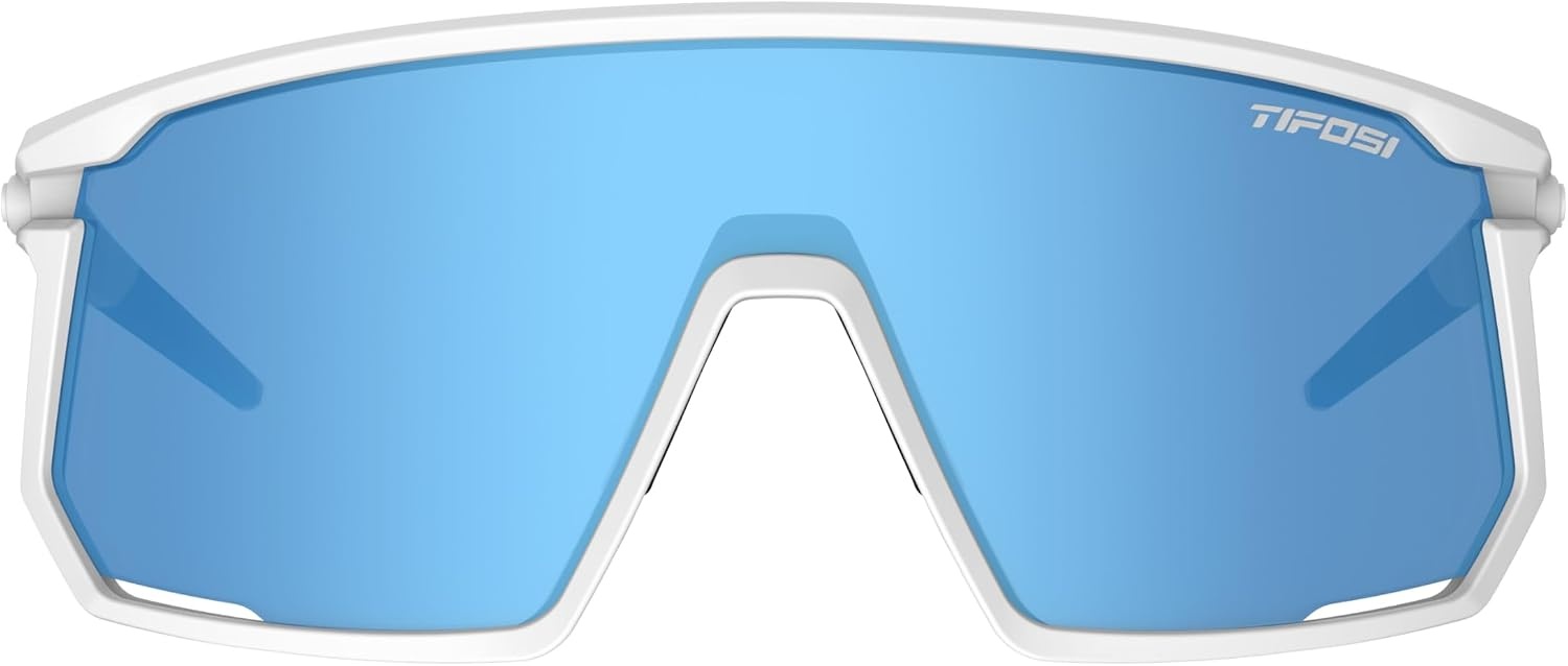 Tifosi Optics Moab Sunglasses (Matte White (Clarion Blue/AC Red/Clear))