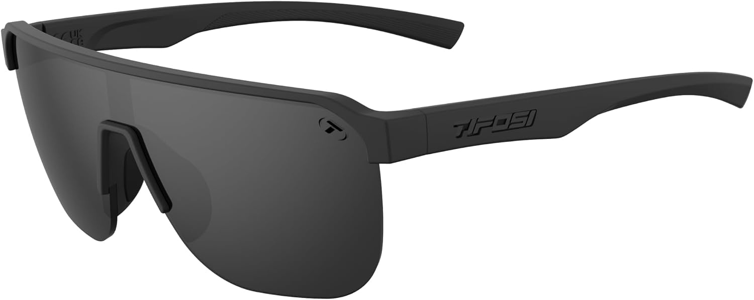 Tifosi Optics Sanctum SL Sunglasses(Blackout (Smoke Polarized))