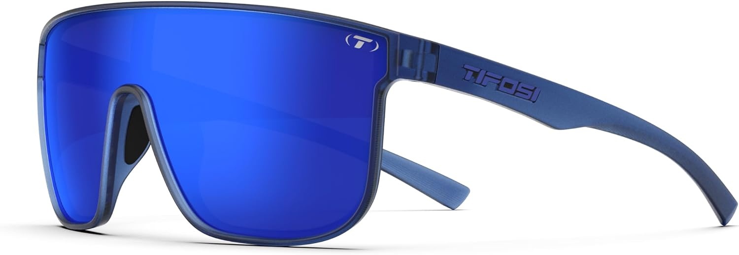 Tifosi Optics Sanctum XL Sunglasses(Midnight Vapor (Cobalt Blue Mirror))