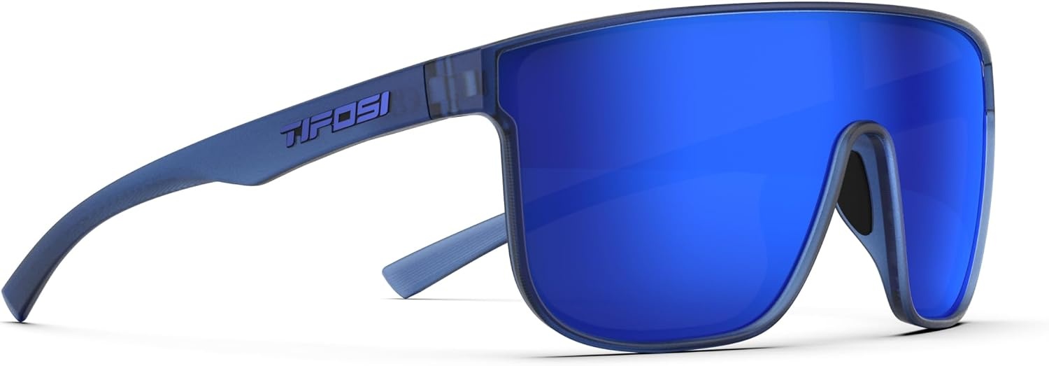 Tifosi Optics Sanctum XL Sunglasses(Midnight Vapor (Cobalt Blue Mirror))