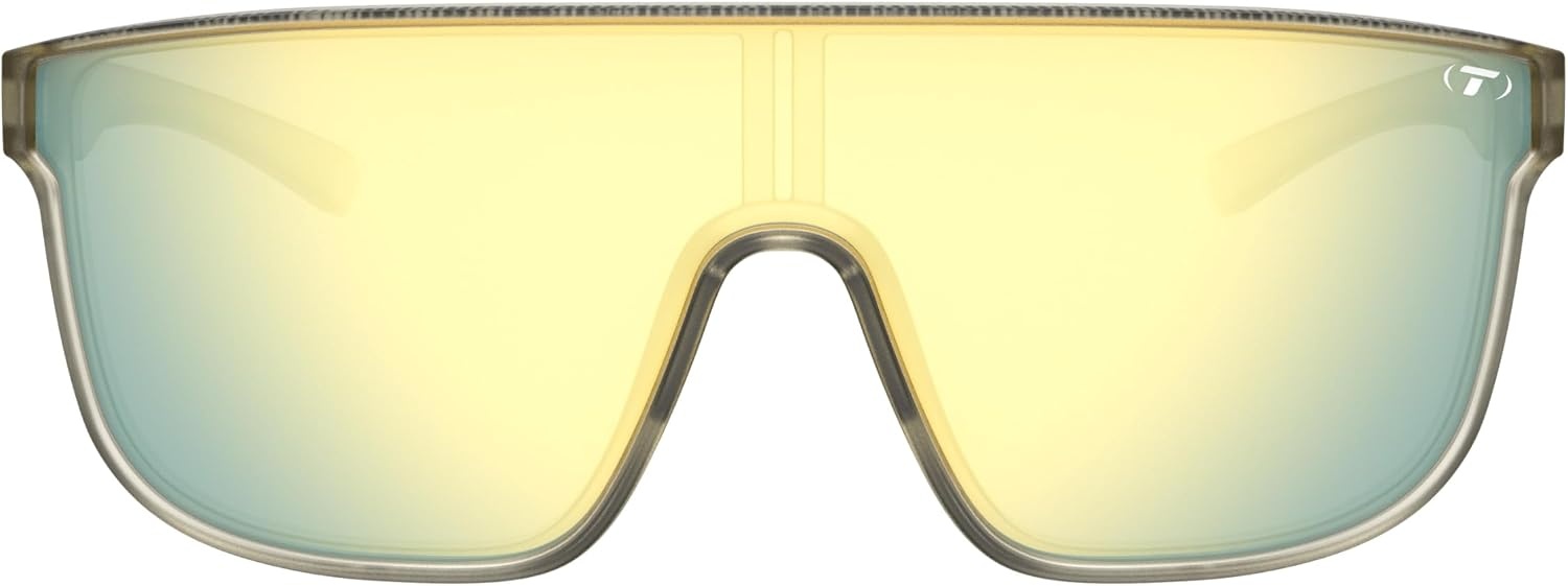 Tifosi Optics Sanctum XL Sunglasses(Satin Citrus (Smoke Yellow Mirror))
