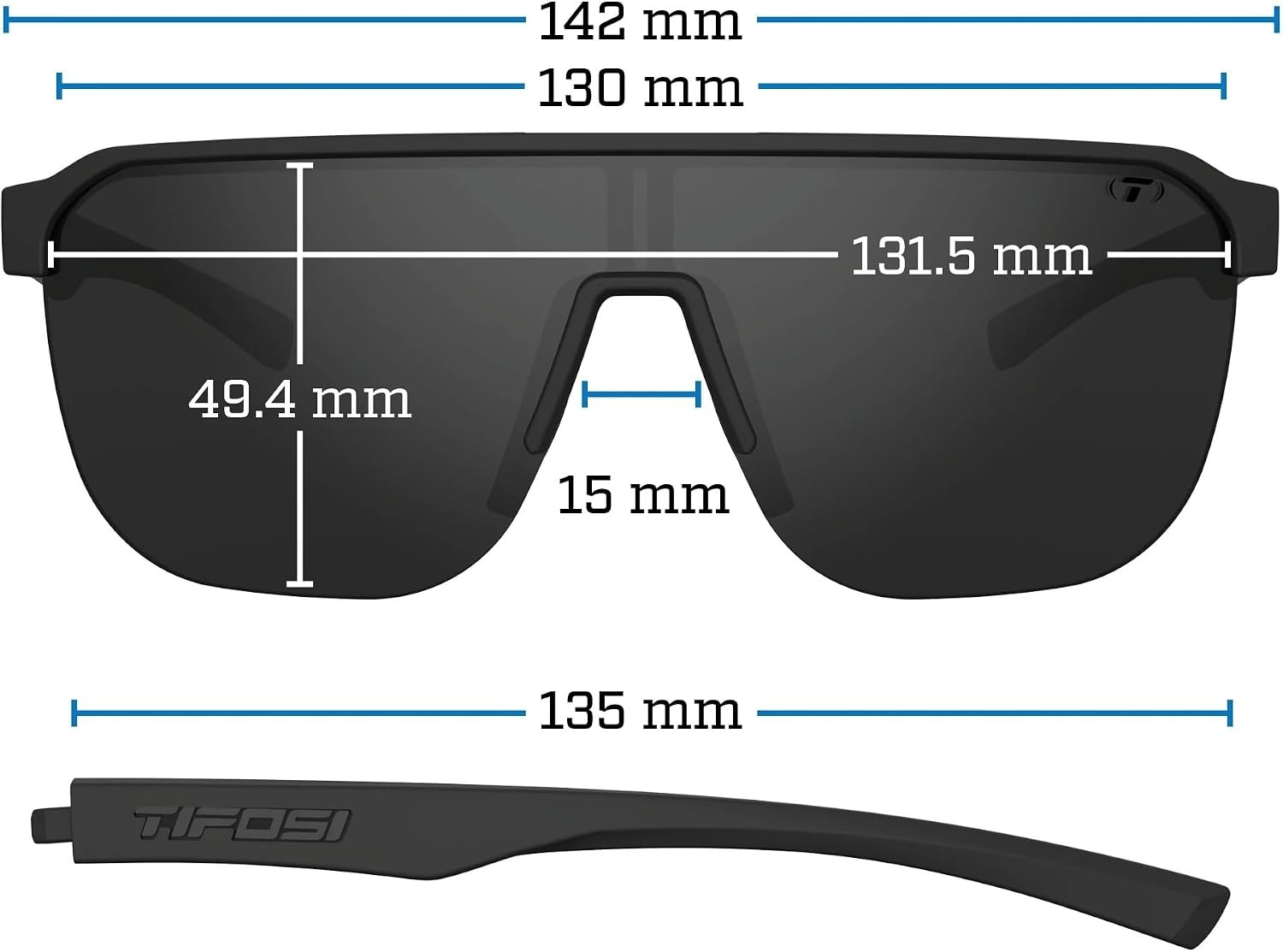 Tifosi Optics Sanctum SL Sunglasses(Glacier Blue (Sky Blue Mirror))
