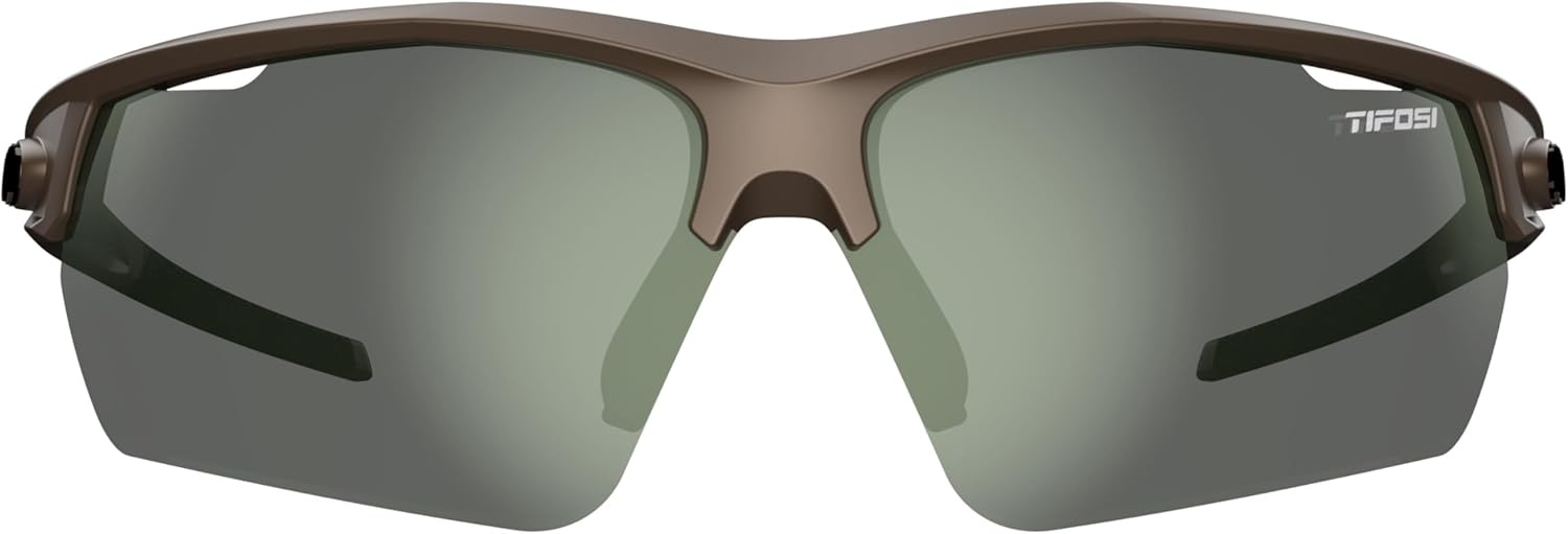 Tifosi Optics Navar FC Full Coverage Sport Sunglasses – Ideal For Golf, Pickleball, Running & Tennis. Vented Lenses(Iron  Enliven Golf)