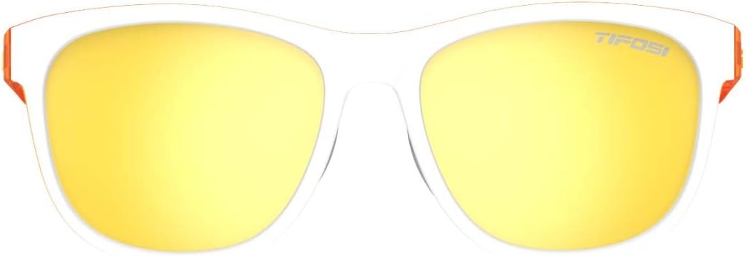 Tifosi Swick Sport Sunglasses – Ideal For Cycling, Golf, Hiking, Pickleball, Running, Tennis and Great Lifestyle Look(Icicle Orange)