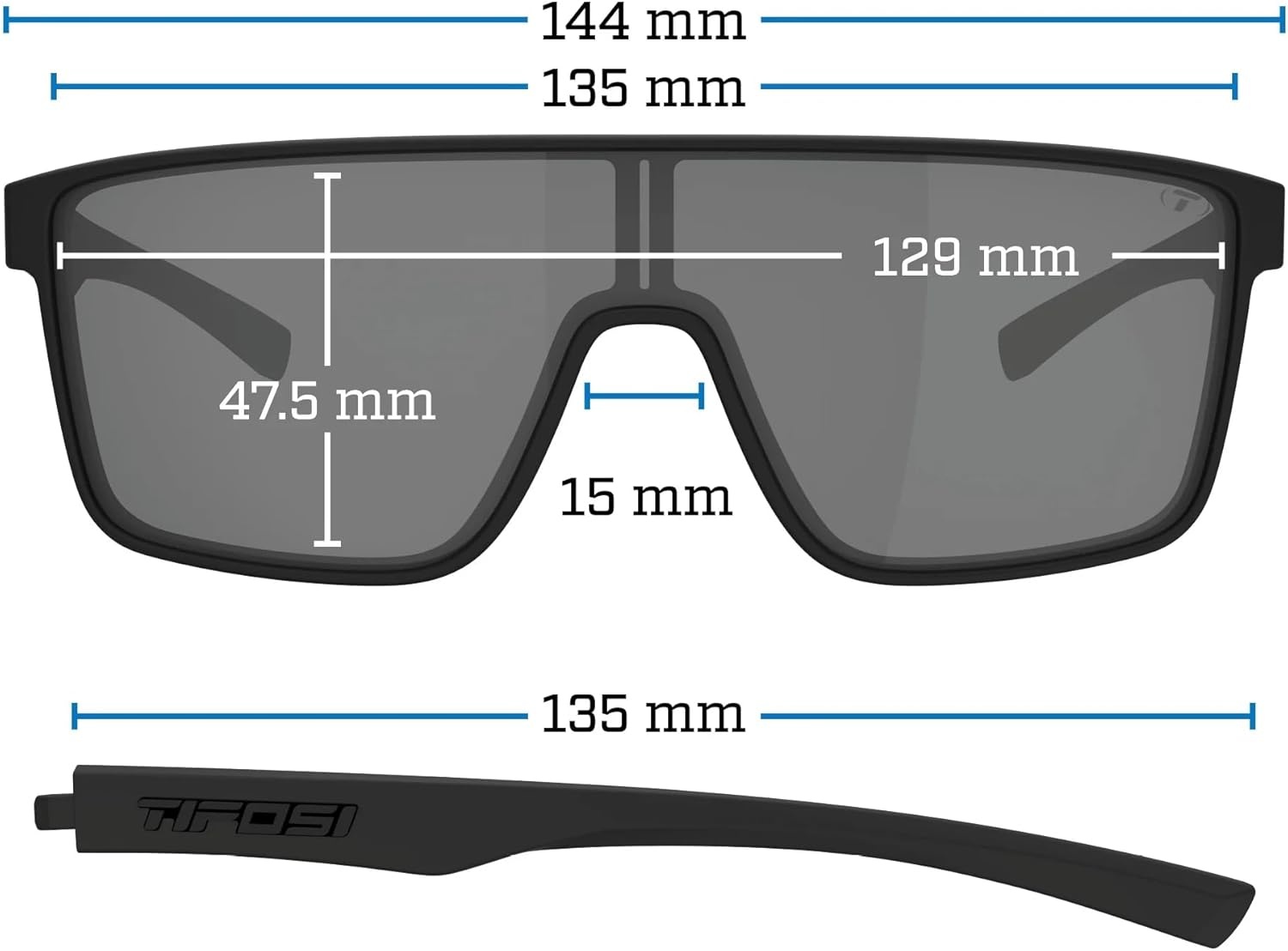 Tifosi Sanctum Sunglasses, Ideal For Cycling, Golf, Hiking, Running, Tennis & Pickleball, Lifestyle(Aqua Shimmer (Rose Mirror))