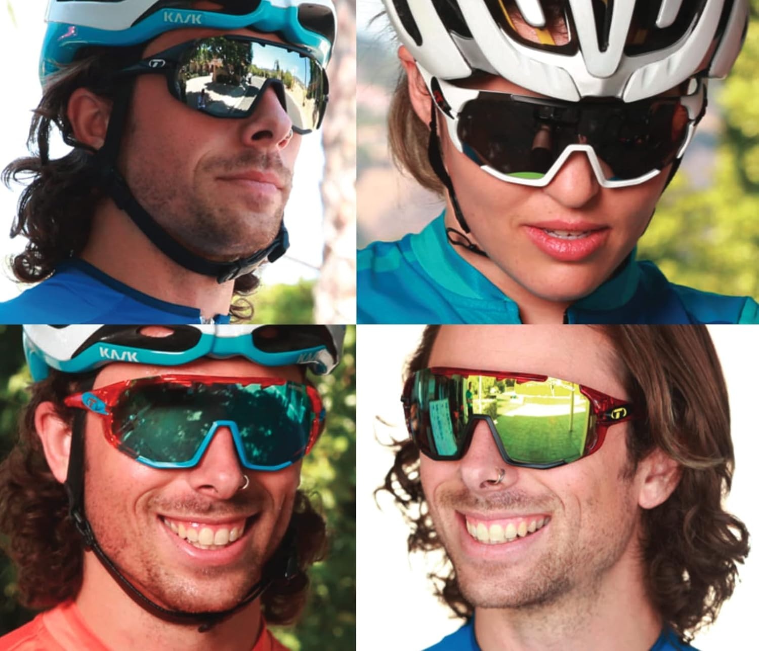 Tifosi Sledge(Crystal Orange  Clarion Blue/Ac Red/Clear)