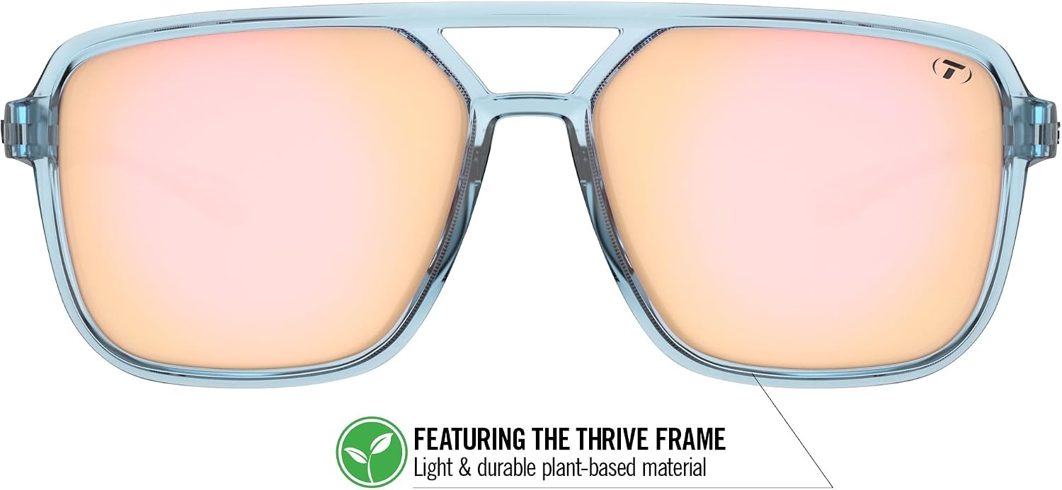 Tifosi Optics Salto Sunglasses(Blue Horizon (Pink Mirror))