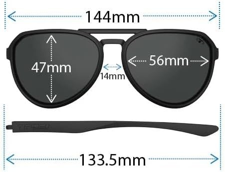 Tifosi Selca Tangle Free Aviator Men & Womens Sunglasses – Ideal for Golf, Hiking, Running, Pickleball & Great Lifestyle Look(Plum Crazy (Smoke Green Mirror))