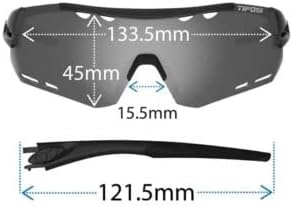 Tifosi Alliant Sport Mens Sunglasses – Ideal For Cycling, MTB and Baseball – Womens & Unisex Glasses(Gunmetal (Light Night Fototec))