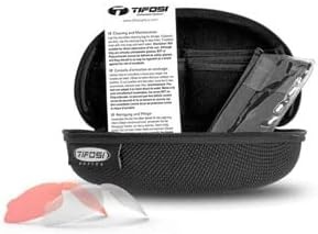 Tifosi Optics Sledge Lite Sunglasses – Ideal For Cycling (Road, Gravel, MTB), Baseball & Softball(Midnight Navy (Clarion Yellow/Ac Red/Clear))